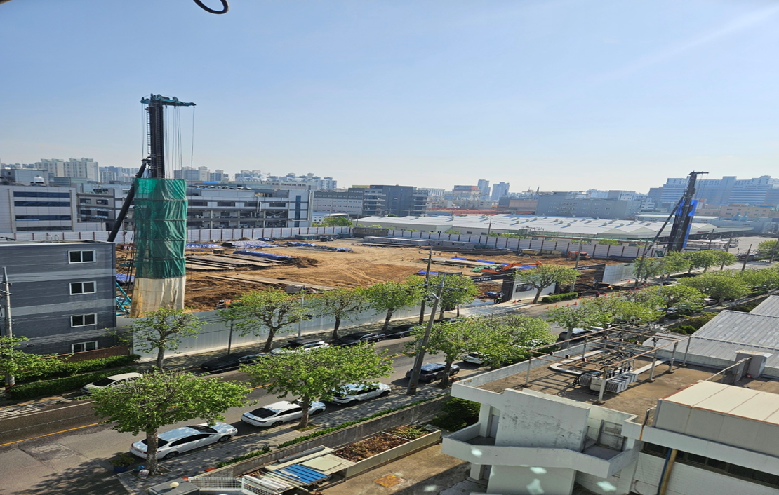 ICN01 Data Centre Project 중 토공 및 흙막이 공사