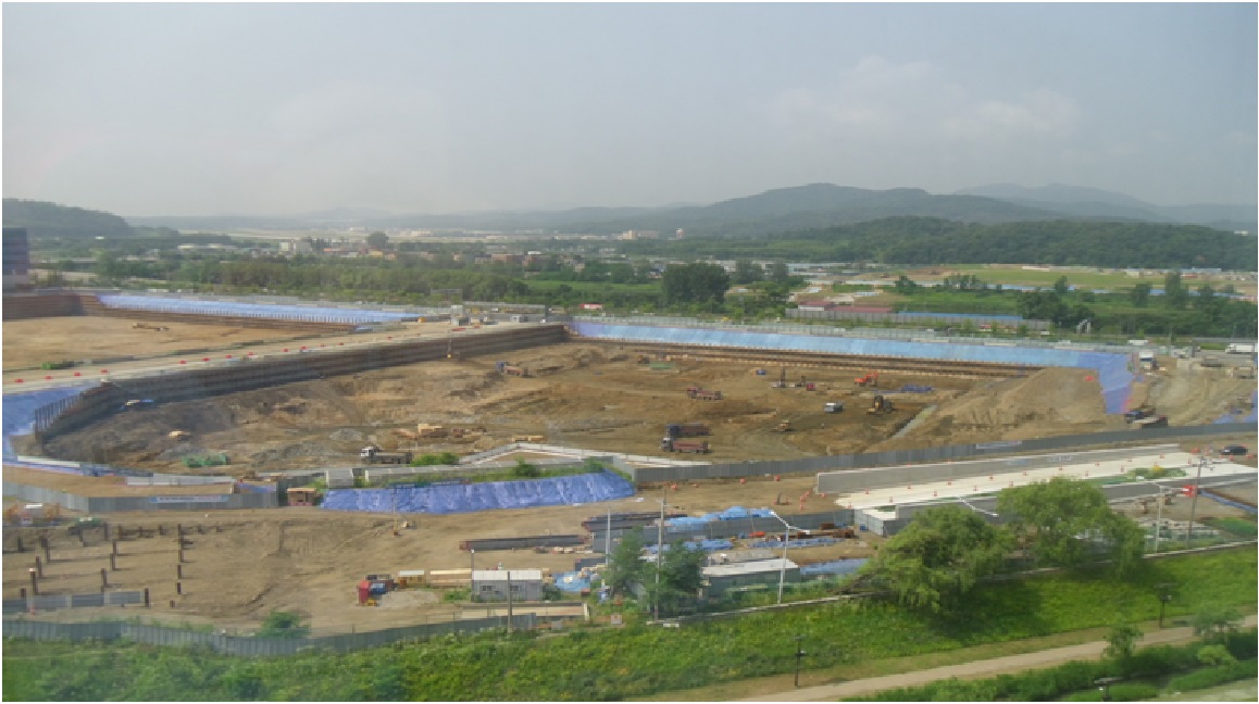 토공사(건축)/토공 및 흙막이공사(3공구) 동남권 물류단지 개발 신축공사