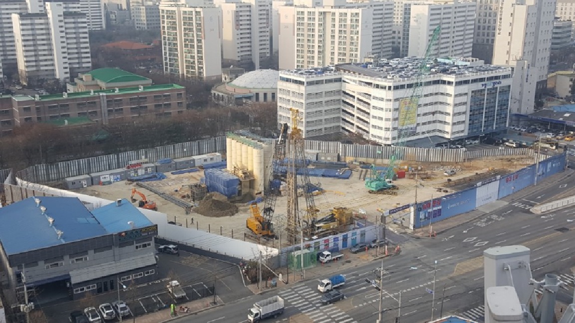 가양동 자동차 매매상사 신축공사